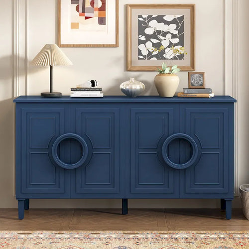 Console 4 portes avec poignées rondes