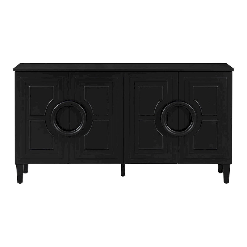 Console 4 portes avec poignées rondes