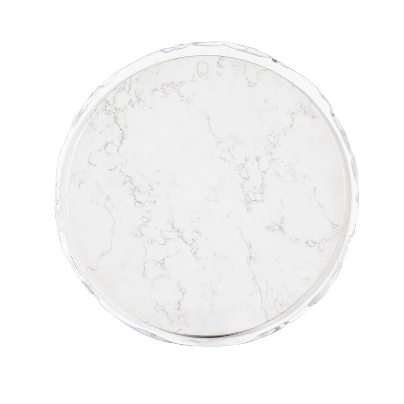 628-50101-02 Mélange 16 Plateau d'appoint en quartz de 16 po de diamètre