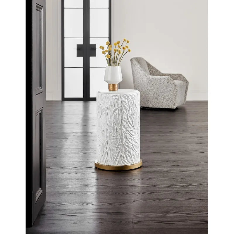 628-50101-02 Mélange 16 Plateau d'appoint en quartz de 16 po de diamètre