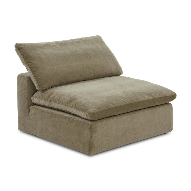 Module de canapé sectionnel moderne - Fauteuil sans accoudoirs