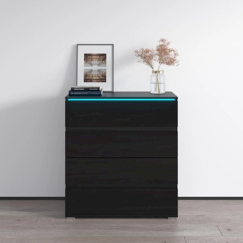 Strick & Bolton Cyrena Glossy Modern Dresser