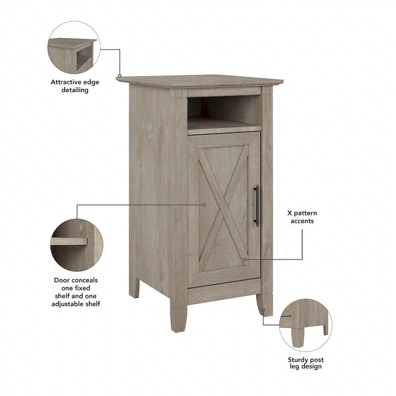 Table d'appoint avec porte