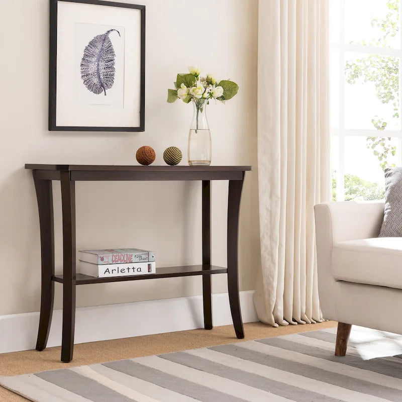 Leick Home Boa Console Hall Stand with Shelf