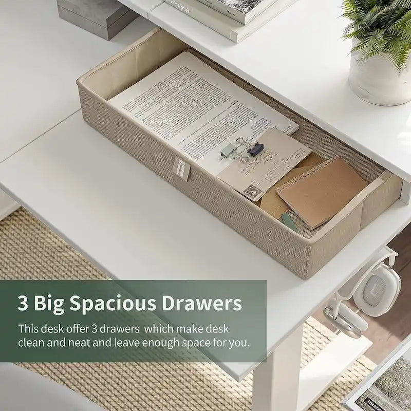 Mobilier de bureau à domicile/Marron et noir/Bois/Bureau assis-debout/Bureaux