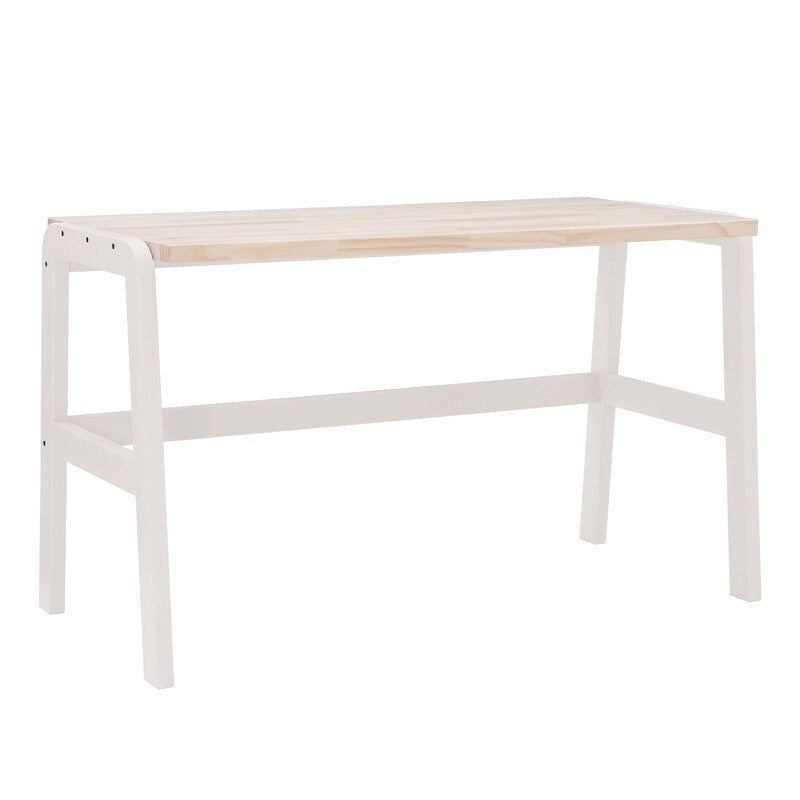 Bureau avec plateau en bois naturel
