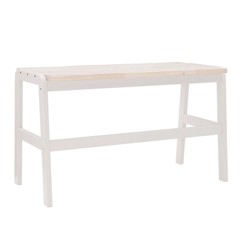 Bureau avec plateau en bois naturel