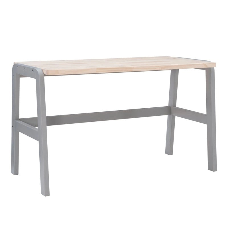 Bureau avec plateau en bois naturel