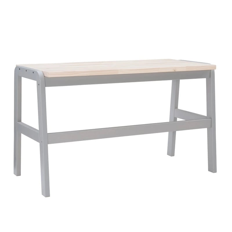 Bureau avec plateau en bois naturel
