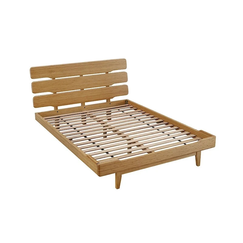 Lit plateforme, caramélisé