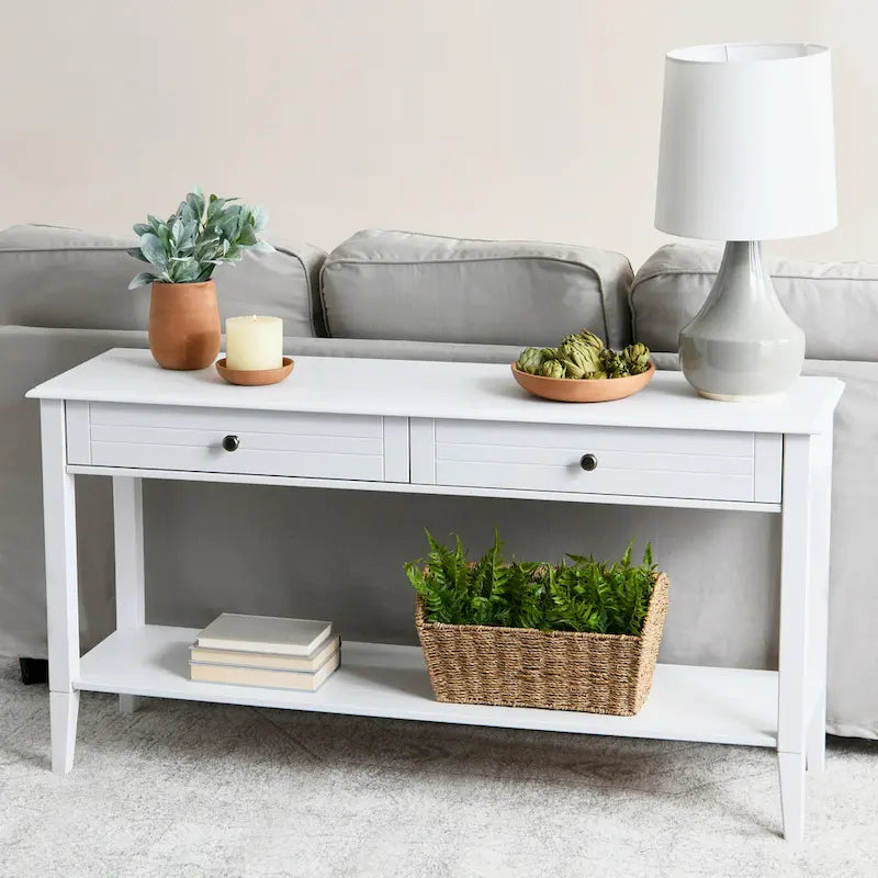 Console avec 2 tiroirs