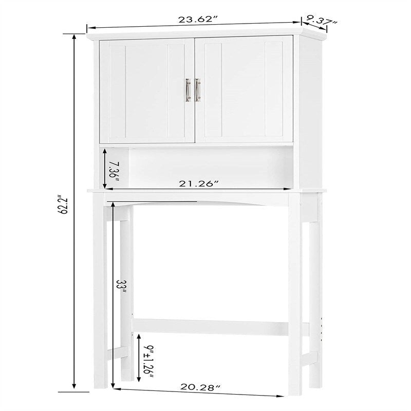 Meuble de Rangement au-dessus des Toilettes