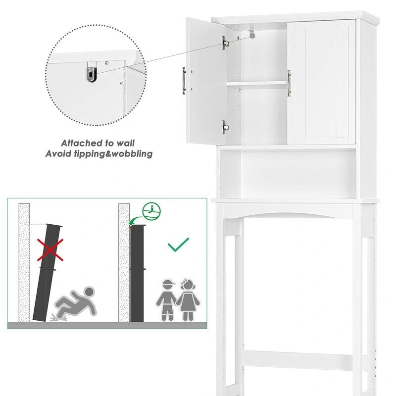 Meuble de Rangement au-dessus des Toilettes
