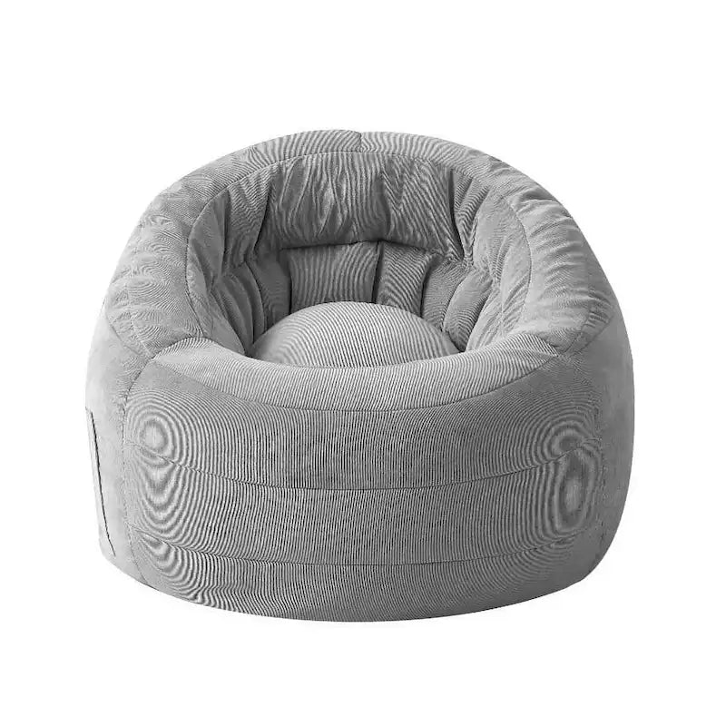 Pouf en velours côtelé Urban Lifestyle