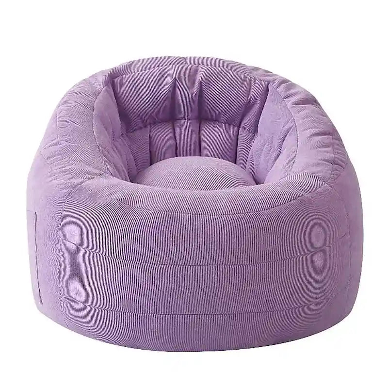 Pouf en velours côtelé Urban Lifestyle