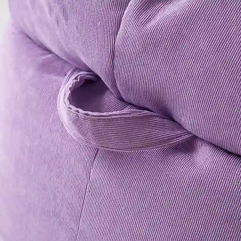 Pouf en velours côtelé Urban Lifestyle