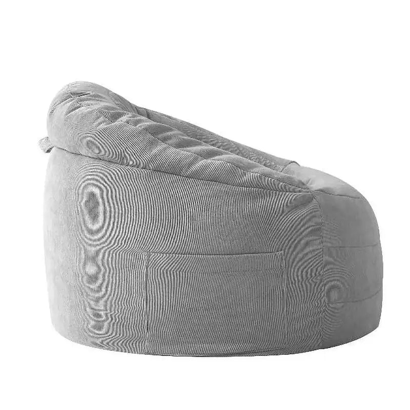 Pouf en velours côtelé Urban Lifestyle