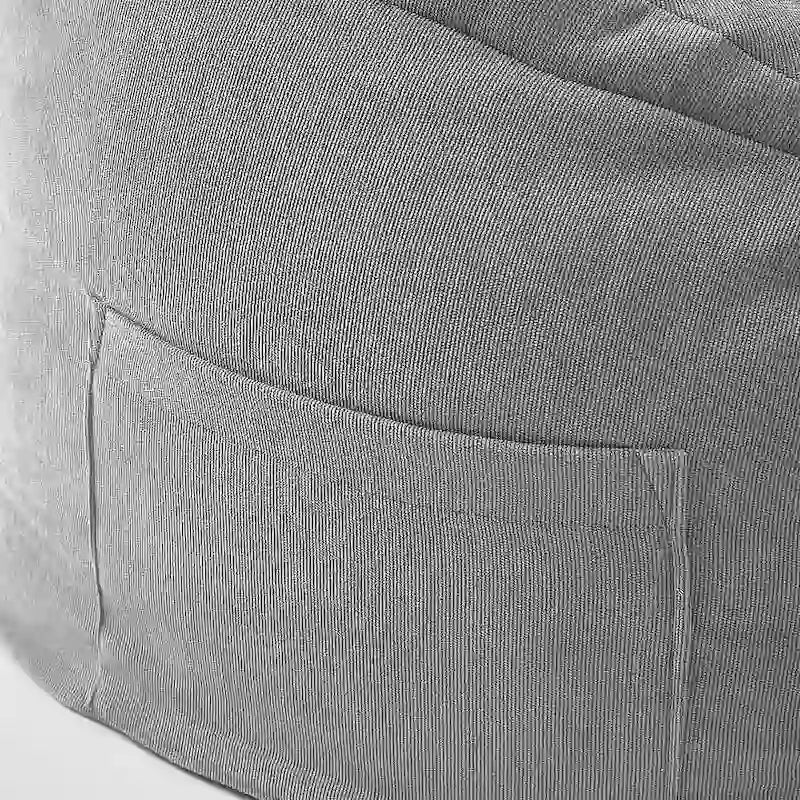 Pouf en velours côtelé Urban Lifestyle